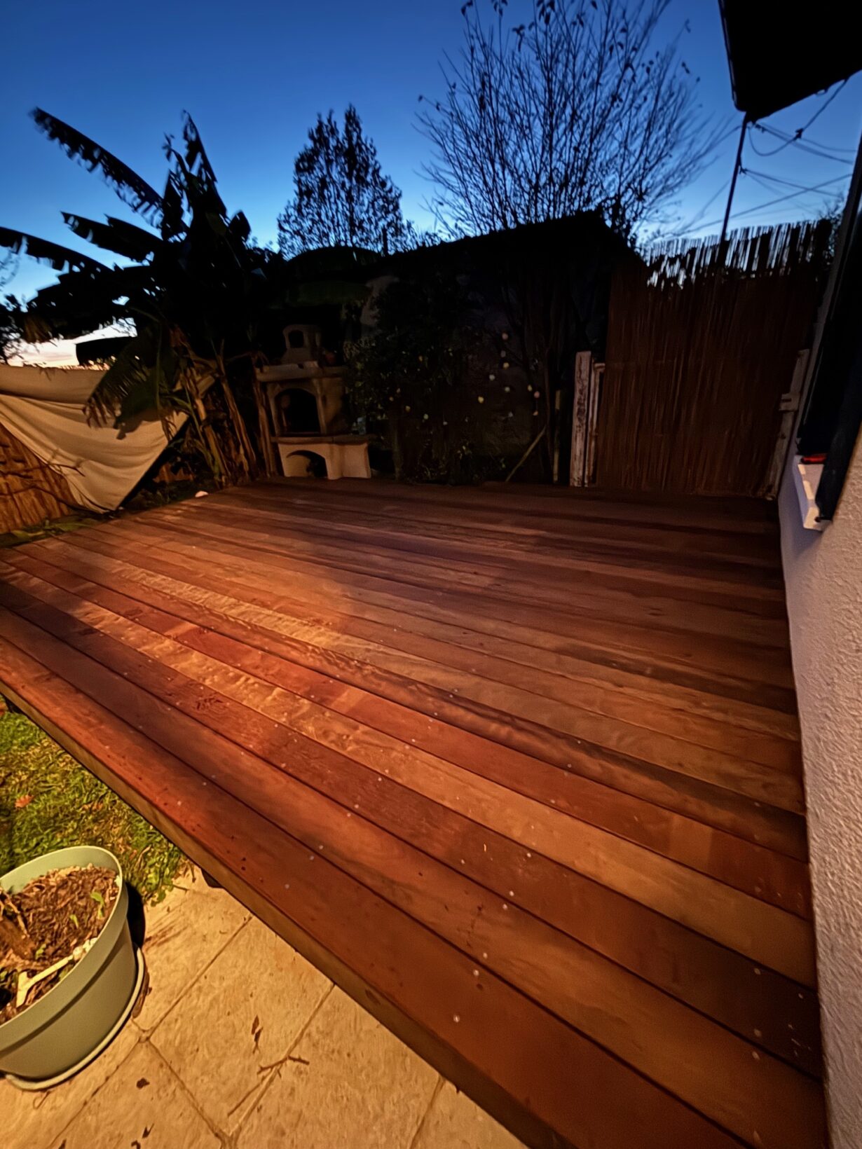 Une superbe réalisation  : Terrasse en bois exotique Itauba